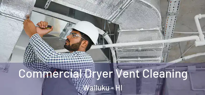 Commercial Dryer Vent Cleaning Wailuku - HI
