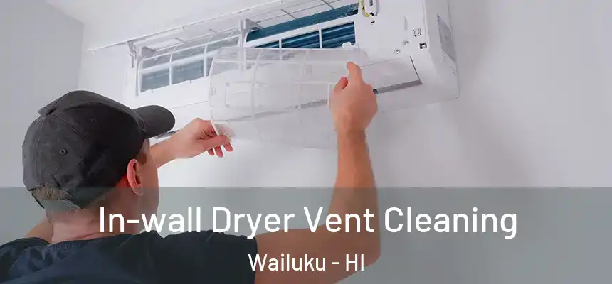 In-wall Dryer Vent Cleaning Wailuku - HI