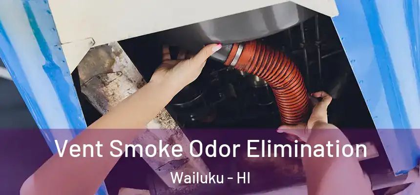 Vent Smoke Odor Elimination Wailuku - HI